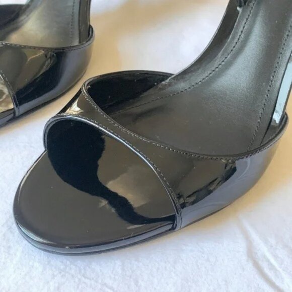 Schutz Scarlett Sling Mid Heel Black - Picture 2 of 9